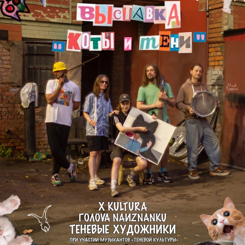 Коты и тени