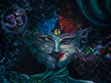 Екатерина Вольная. Художник